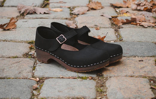 The Mary Jane: Closed Back Clog in 5 color options
