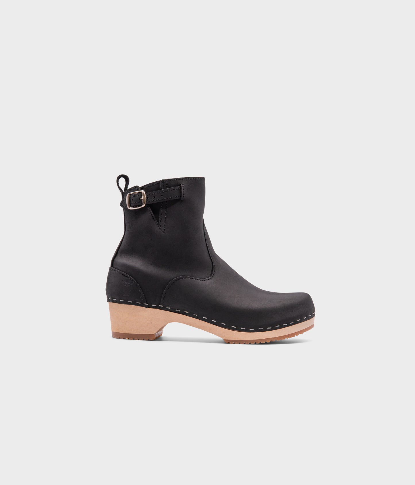 New York low clog boots
