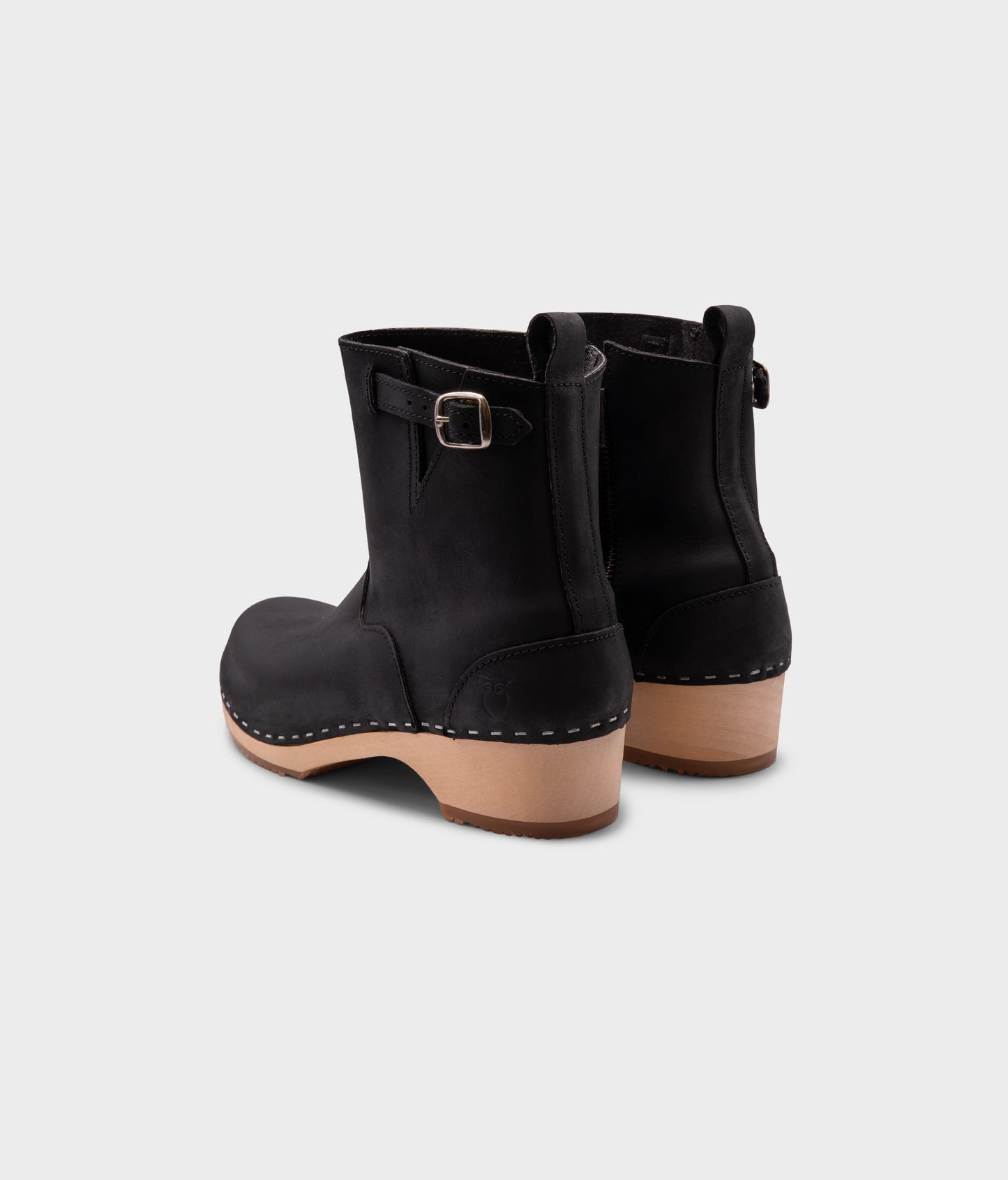 New York low clog boots