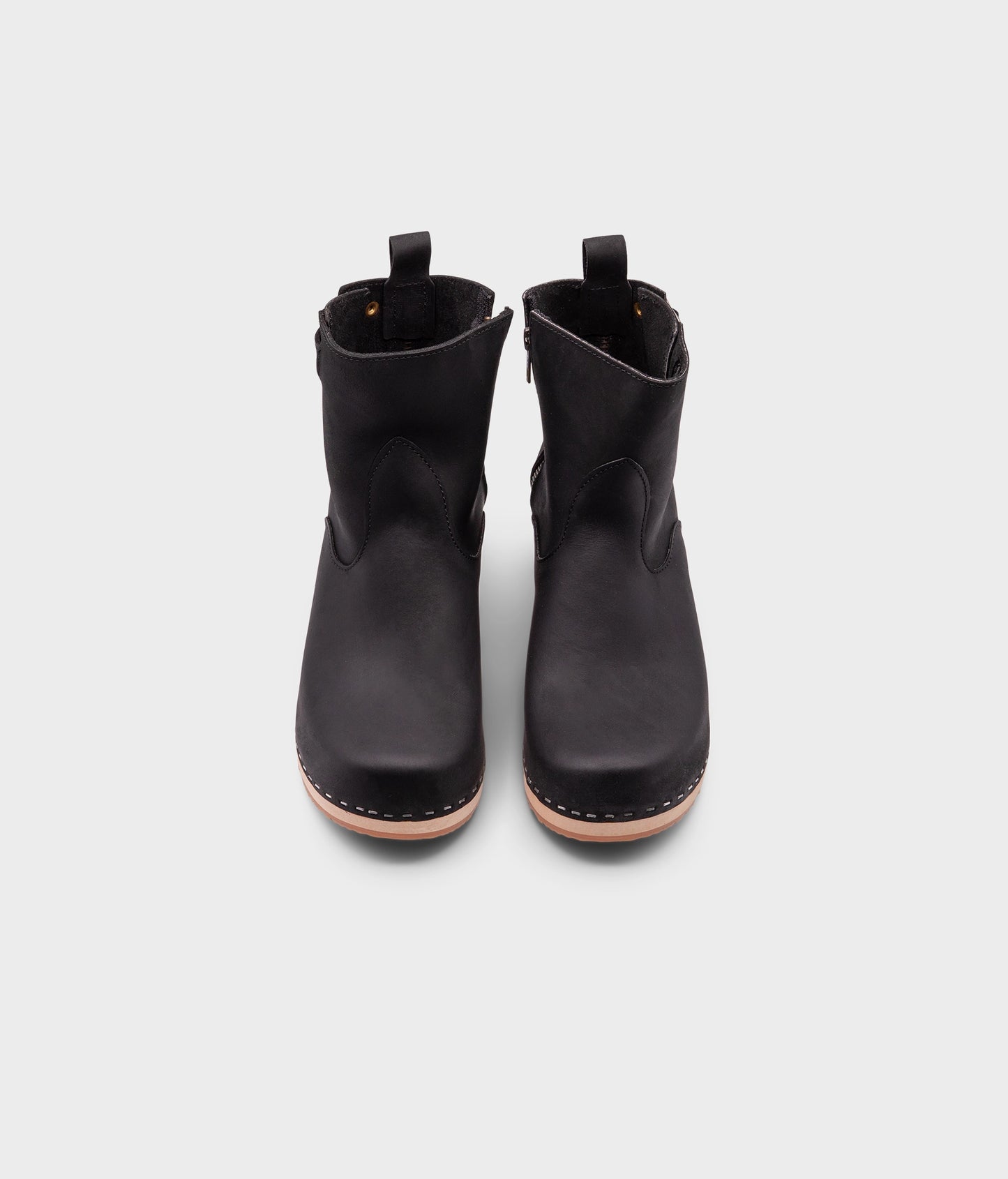 New York low clog boots