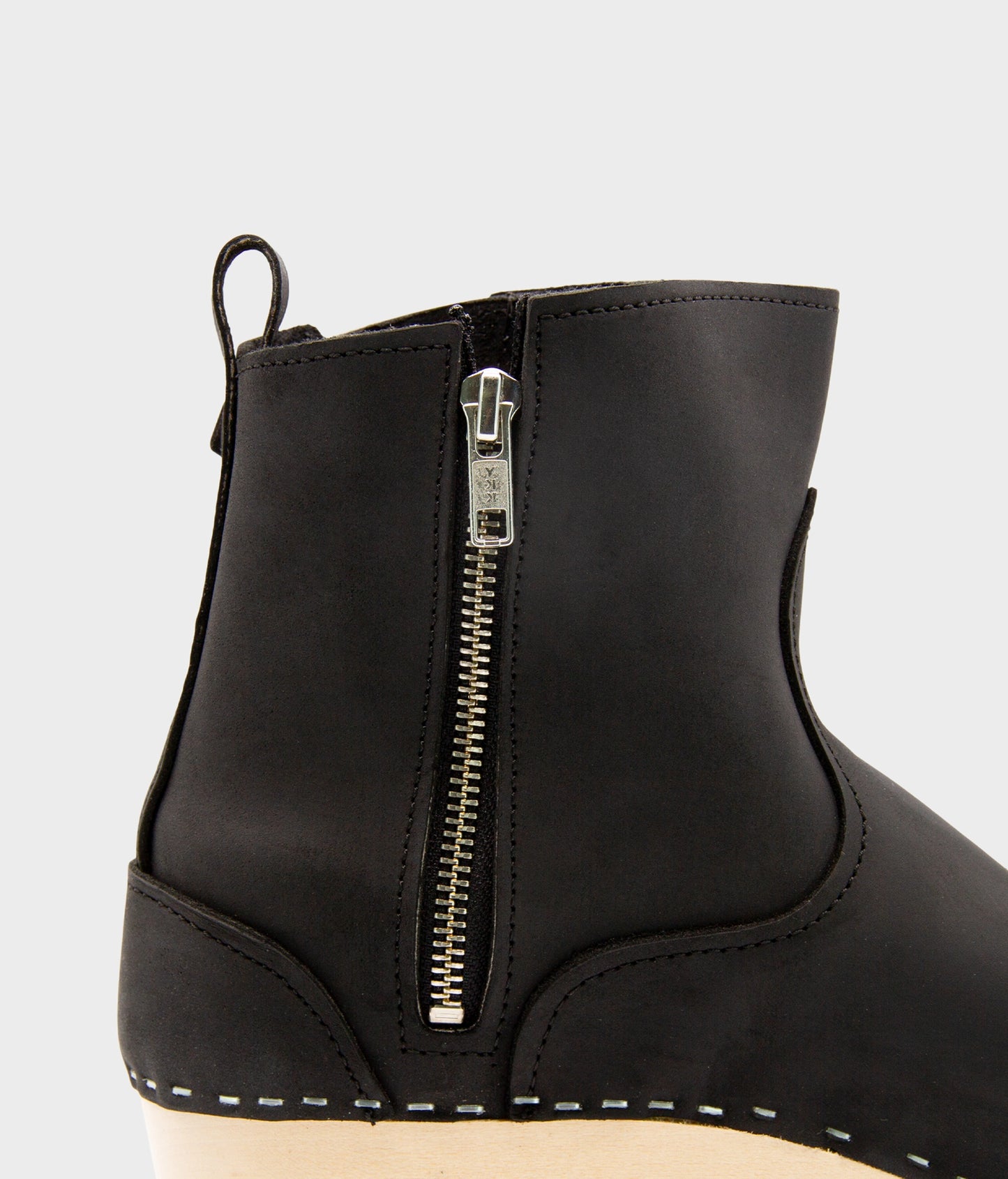 New York low clog boots
