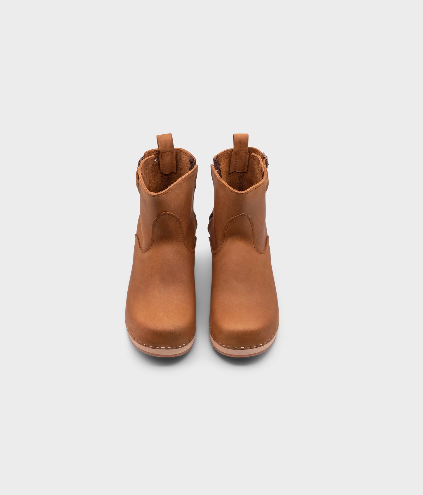 New York low clog boots