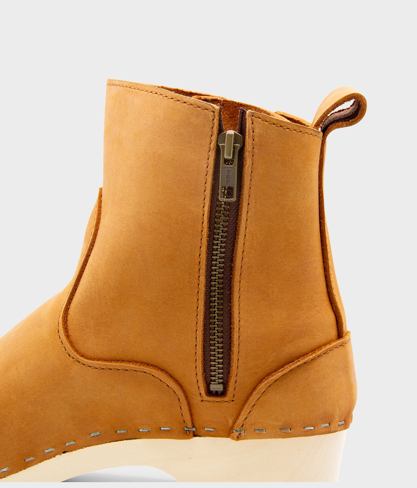 New York low clog boots