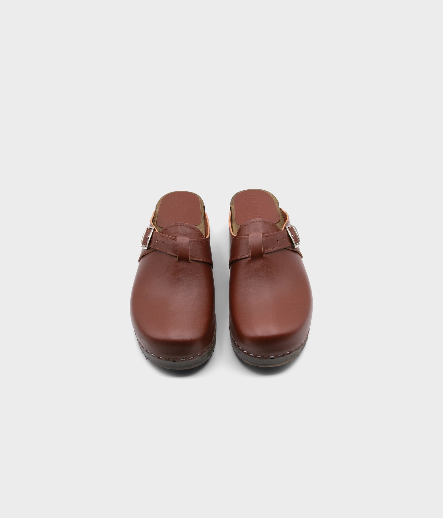 Sandgrens Too - Halmstad buckled clog mules