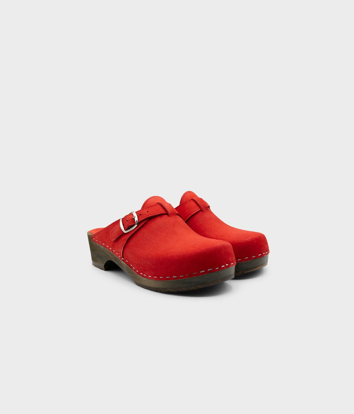 Sandgrens Too - Halmstad buckled clog mules